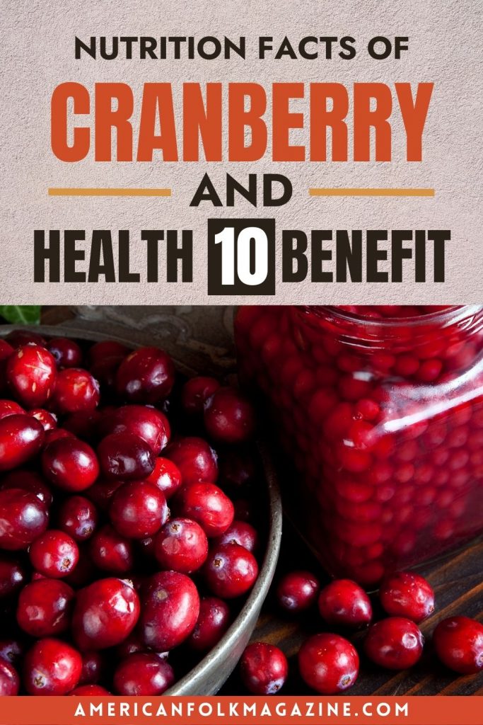 Cranberry Nutrition Facts And 10 Health Benefits