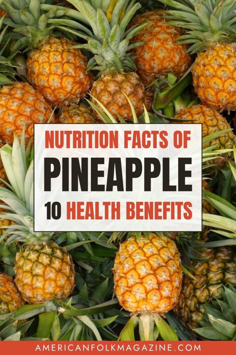 Pineapple Nutrition Facts And 10 Health Benefits